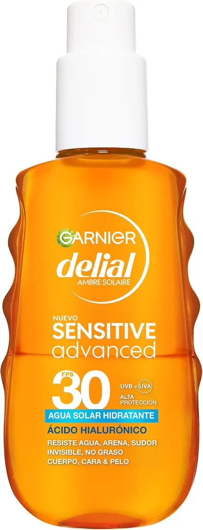 Garnier Delial Sensitive Advanced Agua Solar Hidratante FPS 30