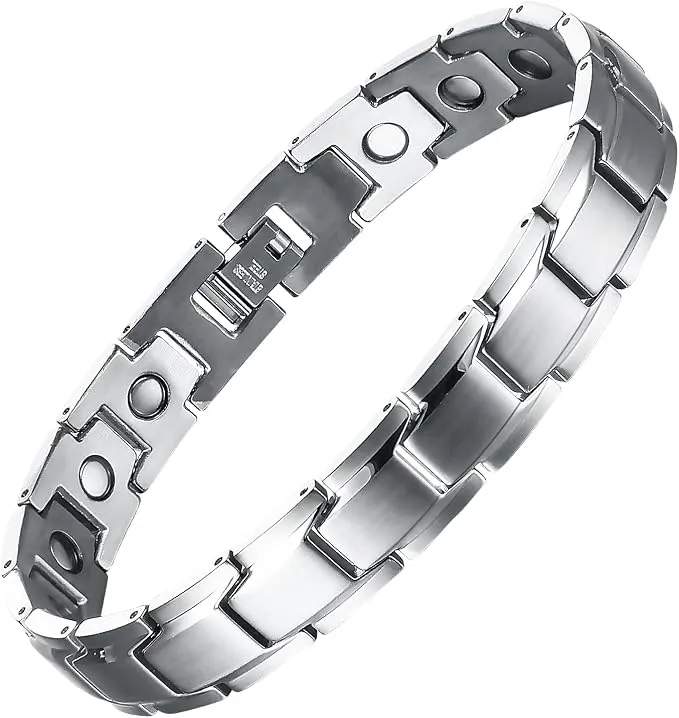 Pulsera Magnética MagEnergy para Hombre - Alivia el Estrés