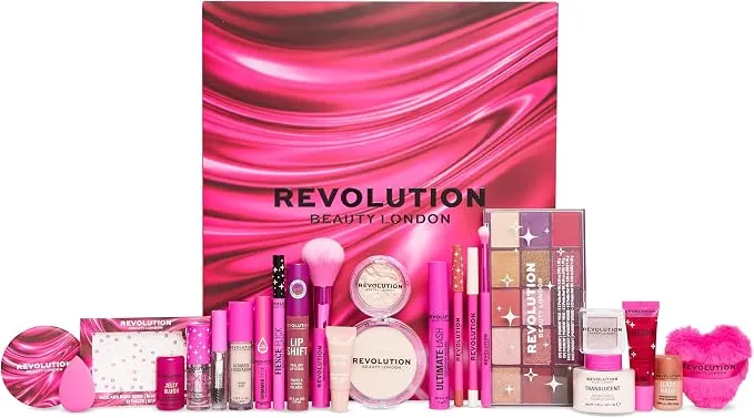Calendario de Adviento Beauty 2026 Revolution - Set de Maquillaje 10 productos