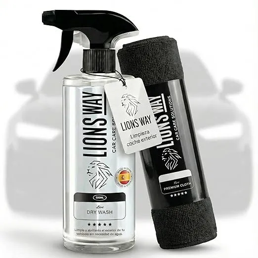 Limpieza Coche Lionsway Dry Wash
