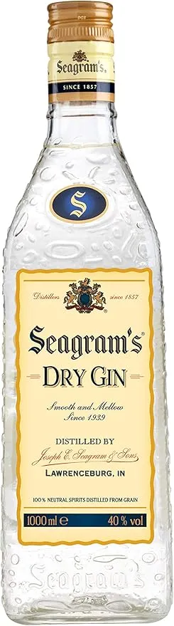 Seagram's Dry Ginebra Premium, 1L