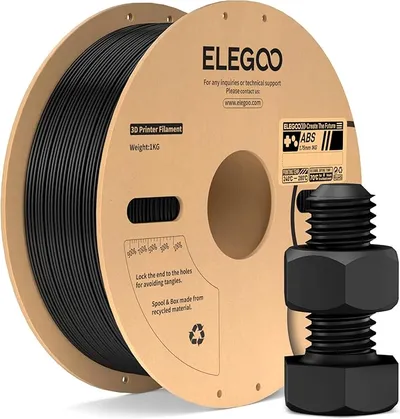 ELEGOO Filamento ABS 1.75mm 1KG Negro