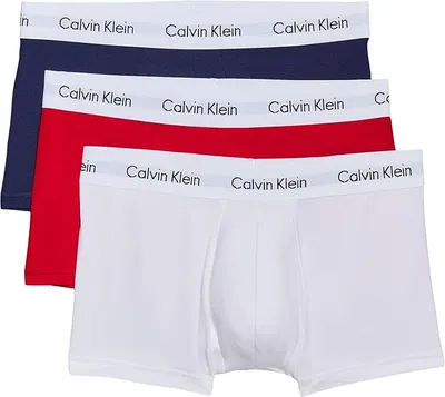 Calvin Klein Calzoncillos bóxer Hombre Pack de 3 Low Rise Trunks Ropa Interior
