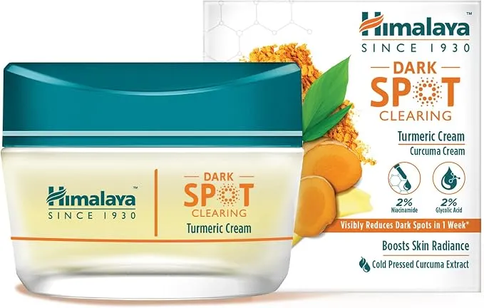Crema Himalaya Aclarante con Cúrcuma para Manchas Oscuras