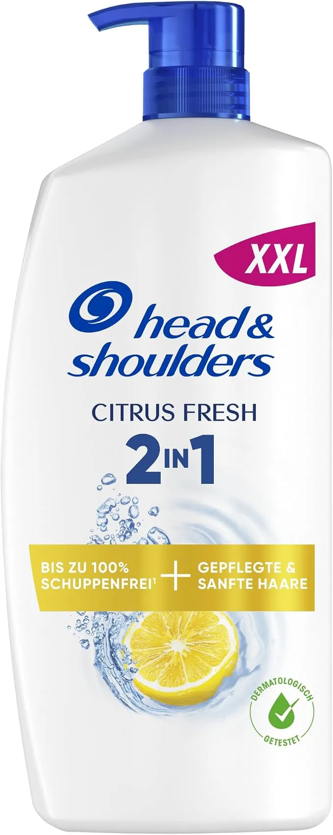 H&S Citrus Fresh 2en1 Champú Anticaspa y Acondicionador Pelo Graso