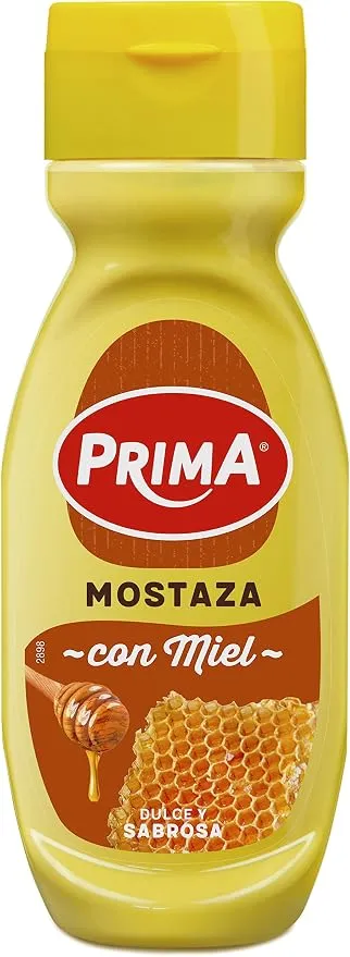 Prima Mostaza con Miel - Deliciosa Salsa de Semillas de Mostaza (285g)