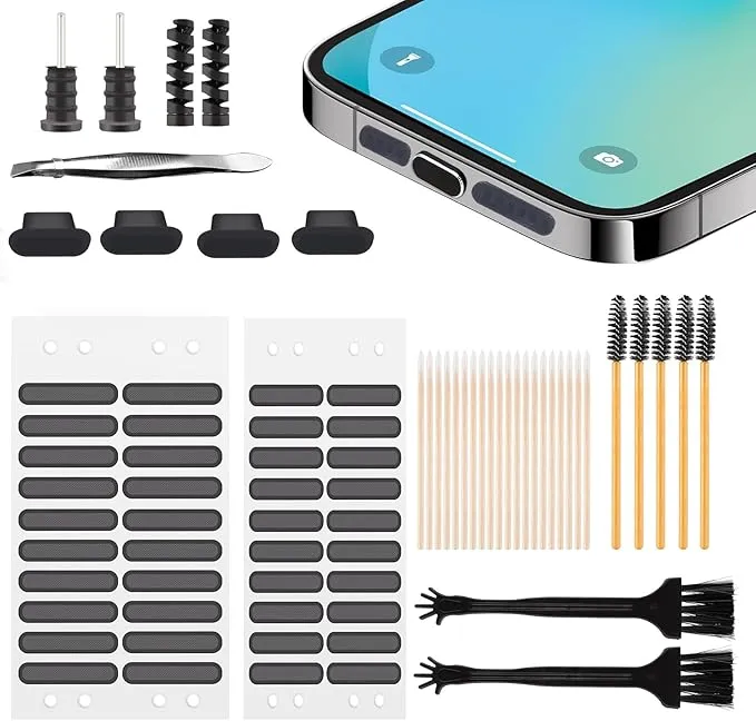 Kit de limpieza para móviles con USB C RICKMASK