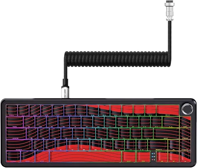 Teclado Gaming Attack Shark X65PRO HE con Switches Magnéticos Ultra-Rápidos