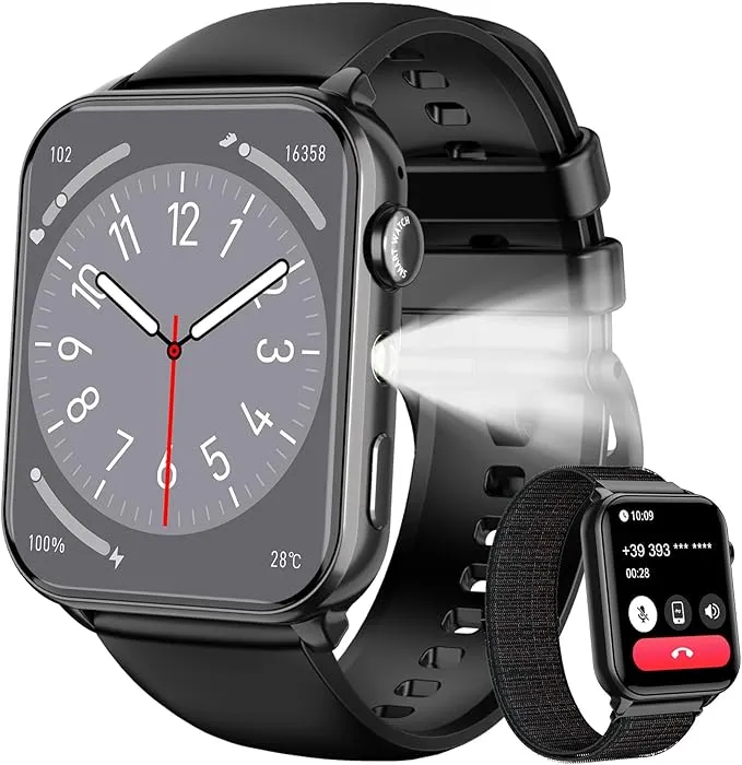 Smartwatch IP68 con Llamada Directa y 20 Días de Batería