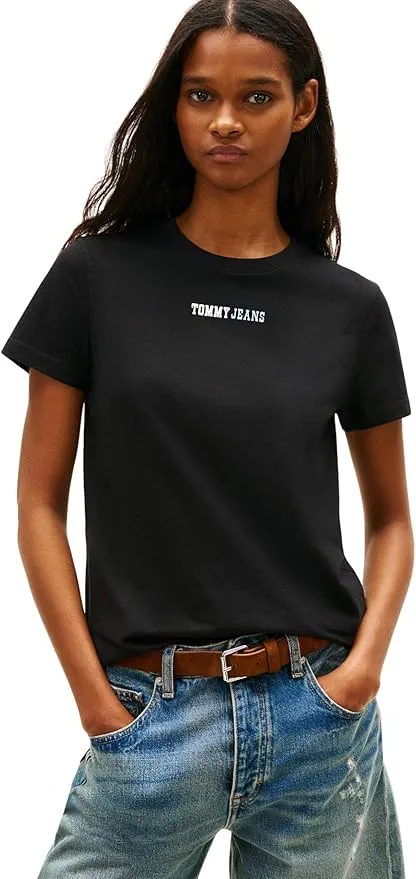 Tommy Jeans Camiseta para Mujer Essential Logo