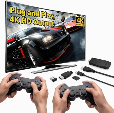 Consola de video Whatsko Retro 4K Pack
