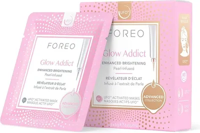 FOREO Máscara facial Glow Addict Advanced Collection 2.0 UFO-Activated