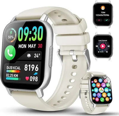 Reloj Inteligente con Llamadas Bluetooth y Pulsómetro