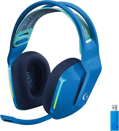Logitech G733 Lightspeed Auriculares con Micrófono Inalámbricos para Gaming