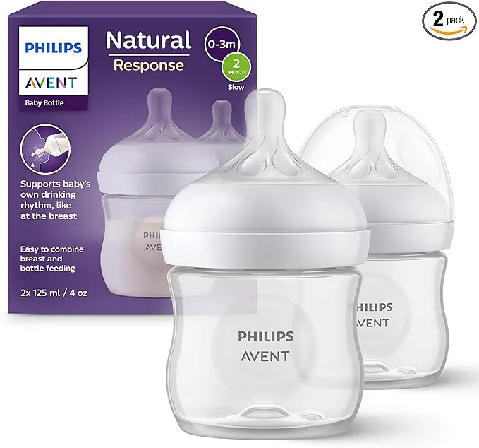 Philips Avent 2 Pack Biberones Natural Response