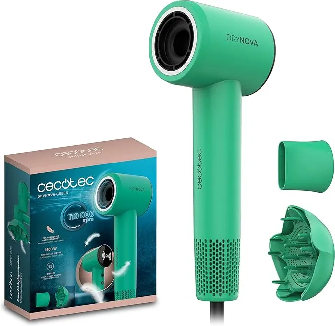 Secador de pelo Cecotec DryNova Green Leaf