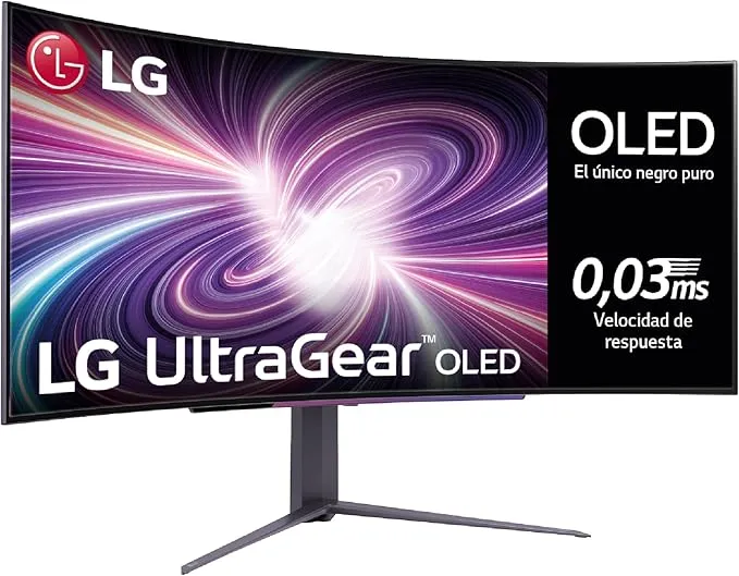 Monitor Gaming LG UltraGear 45GS96QB-B OLED WQHD 240Hz 45"
