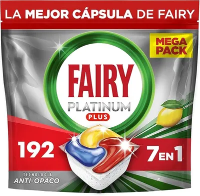 Fairy Platinum Plus Limón Cápsulas De Lavavajillas