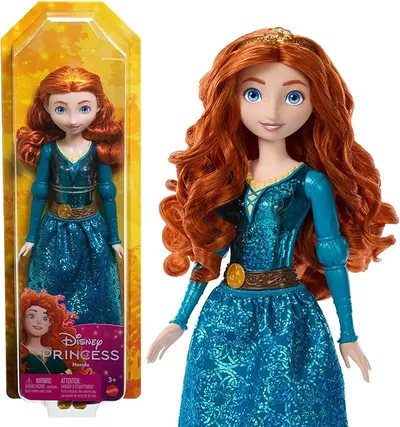 Muñeca Mattel Disney Princess Merida (Brave) - Juguete +3 años