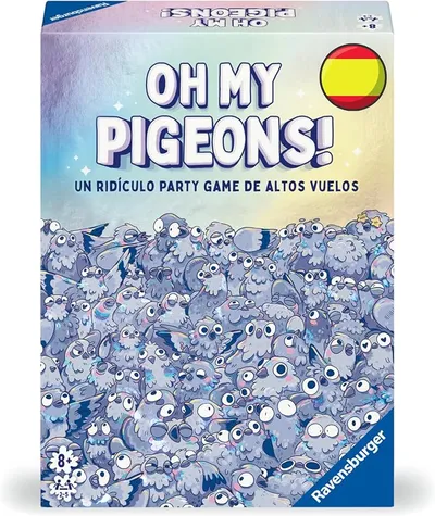 Ravensburger - Oh my Pigeons!, Juego de Fiesta Divertido para Mayores de 8 Años