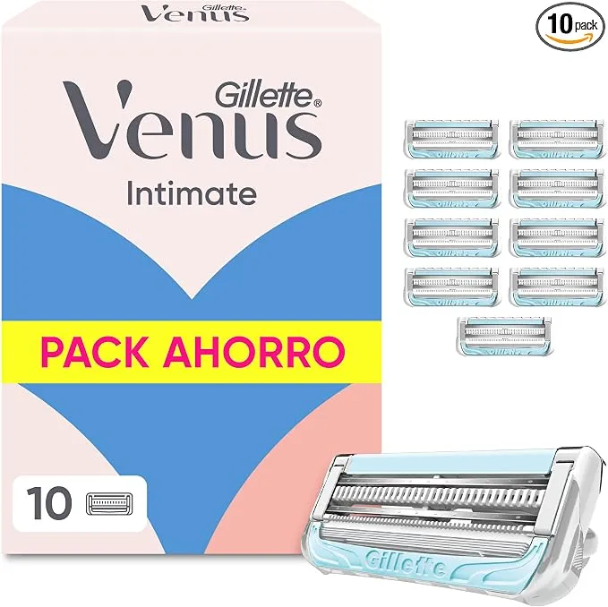Gillette Venus Cuchillas de Afeitar Mujer para La Zona Íntima
