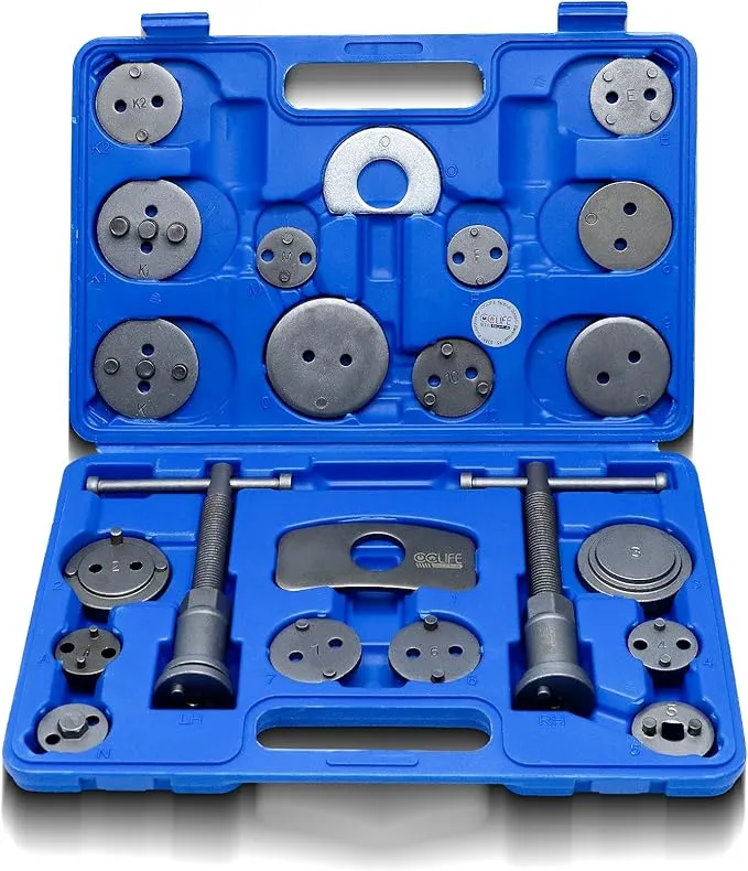 CCLIFE Kit 22 Piezas Reposicionador Pistones Freno Universal Coche