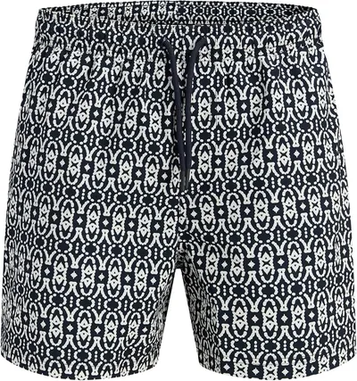 Bañador Jack & Jones Jpstmaui Shell AOP Swim Shorts Reg - Sky Captain, Talla XL