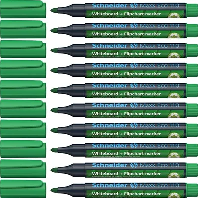 Pack 10 Rotuladores Pizarra Schneider Maxx Eco