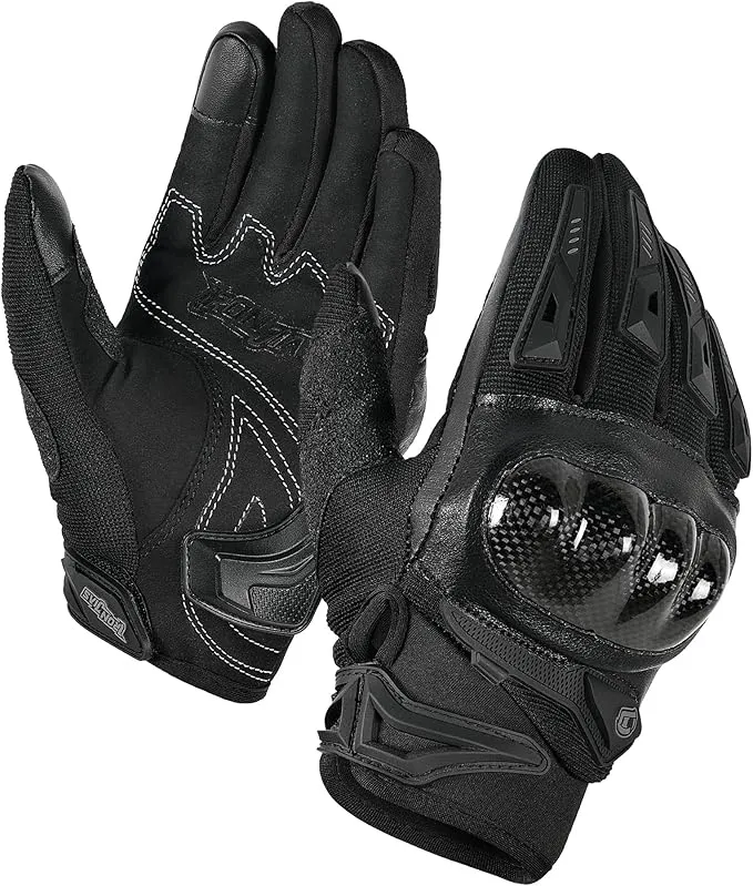 Guantes de Moto IRON JIA'S de Verano con Protección y Pantalla Táctil