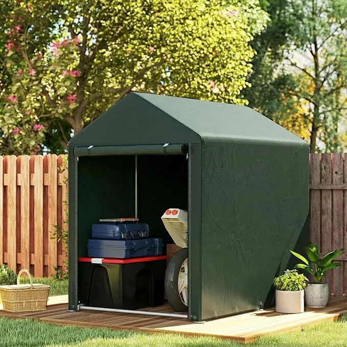 Outsunny Carpa de JardÃn Exterior 2 Habitaciones Impermeable Anti-UV