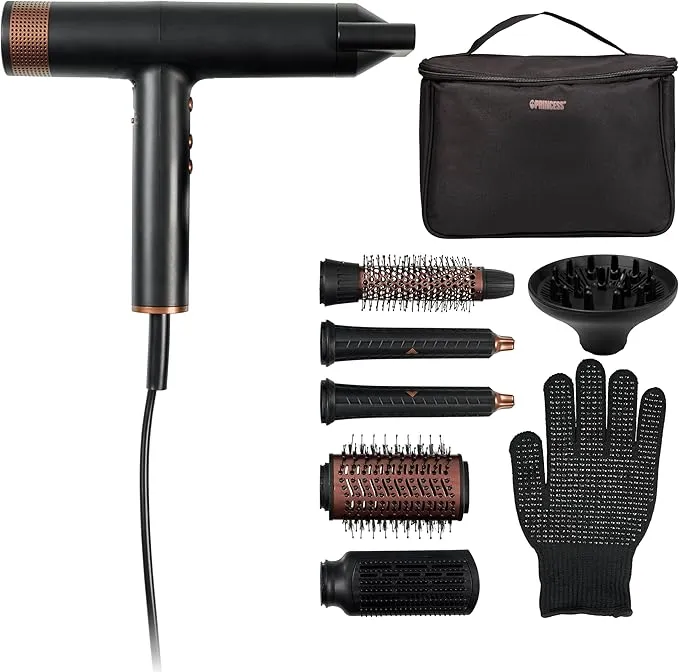 Princess Airstyler Pro 7 en 1 con Motor BLDC 2000W