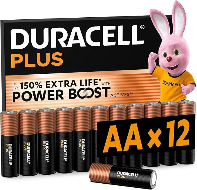 Duracell Plus 12 Pilas Aa