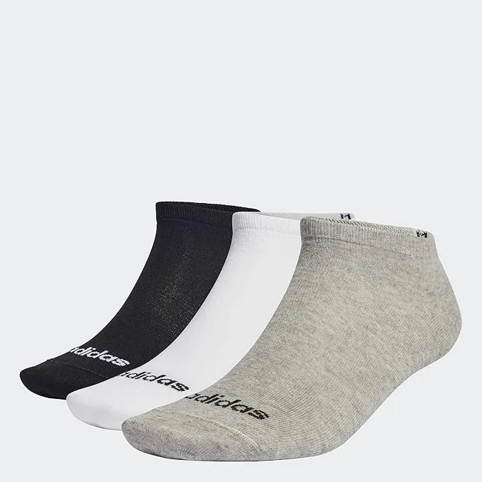 Pack 3 Pares Calcetines Adidas Thin Linear Low-Cut