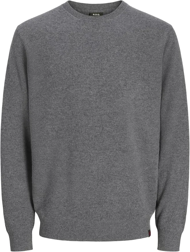 R.d.d. Royal Denim Division Sudadera Cuello Redondo Hombre L/S Noos Gris