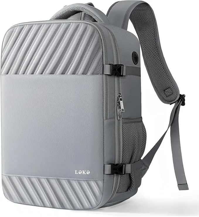 Mochila de Viaje Lekespring 20L para Cabina de Avión con Compartimento para Zapatos
