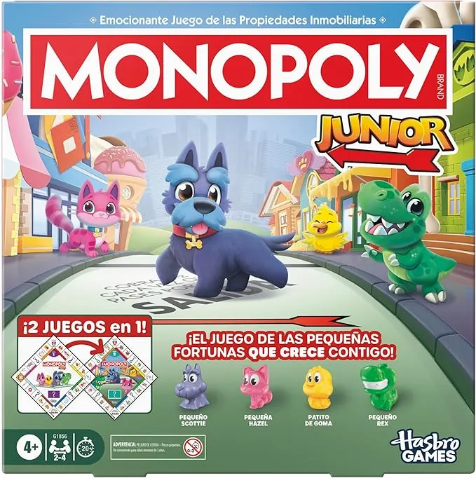 Monopoly Junior Doble Cara