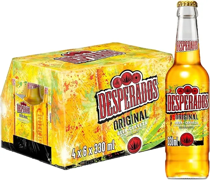 CERVEZA DESPERADOS 24 BOTELLAS