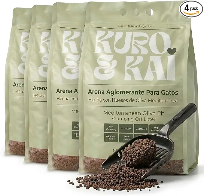 KURO & KAI Arena Aglomerante Natural para Gatos