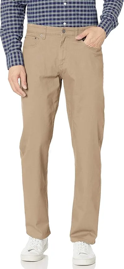 Amazon Essentials Pantalón de Sarga Elástico