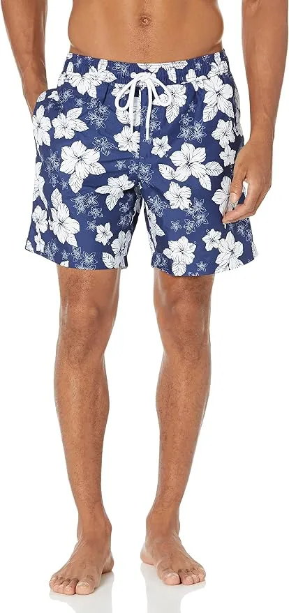 Bañador Amazon Essentials con Forro de Malla y Bolsillos para Hombre
