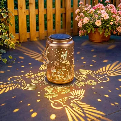 Luces Solares LED Exterior Jardin 1 Piezas