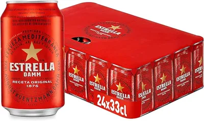 ESTRELLA DAMM Caja 24 Latas 330ML
