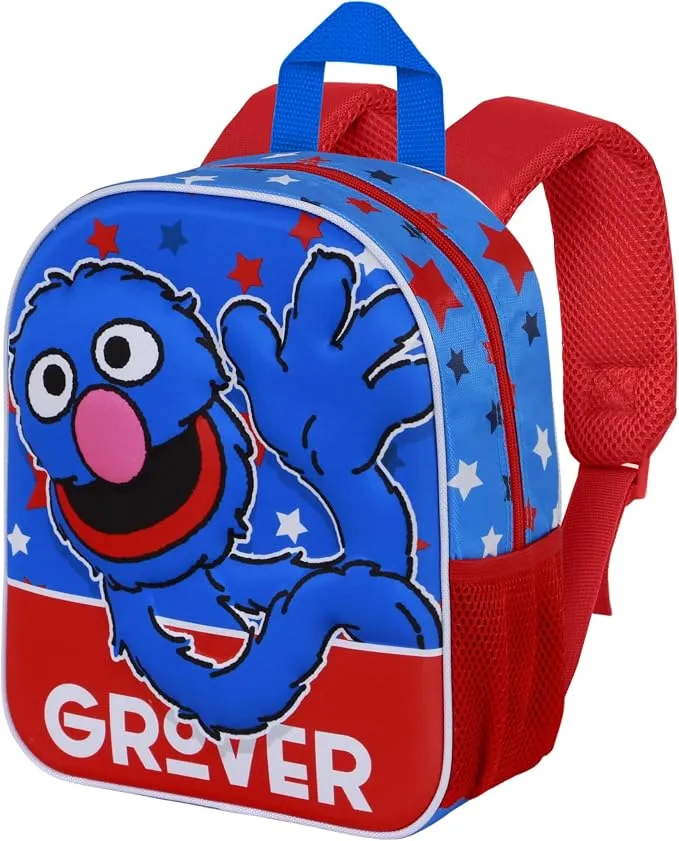 Mochila 3D Barrio Sésamo Super Coco Elite Karactermania - Capacidad 7L