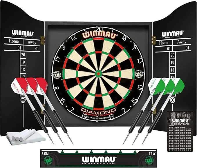 Winmau Diamond Plus Diana de Torneo PDC con Sisal de Alta Densidad
