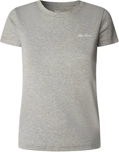 Pepe Jeans W Basic Rib S/S Camiseta Mujer