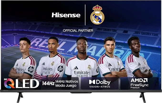 Smart TV Hisense 43E7Q Pro 43" 4K Hi-QLED 144Hz Quantum Dot