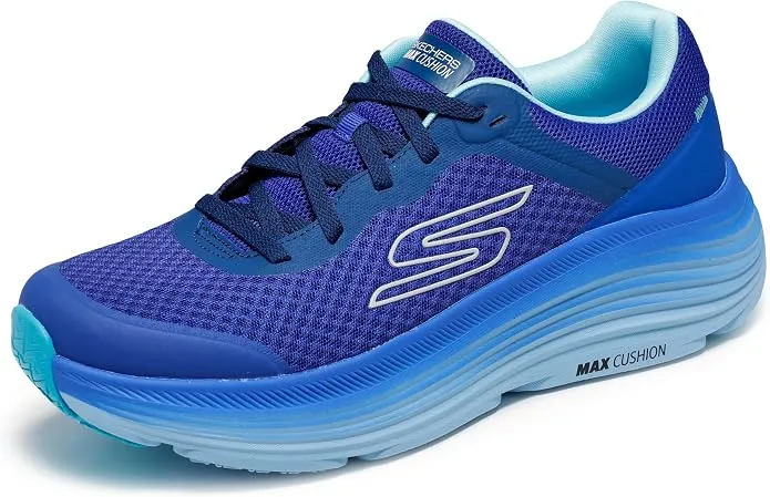 Skechers MAX Cushioning Endeavour - Tenis Deportivos Hombre Azul