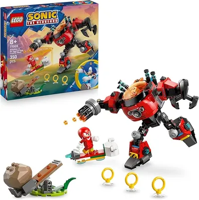 LEGO Sonic The Hedgehog Knuckles vs. Dr. Eggman Egg Crusher Mech Toy