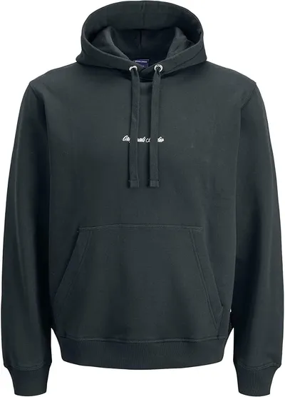 JACK & JONES Jornorrebro Emb Sudadera con Capucha Noos