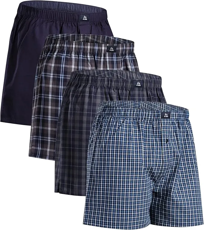 Pack 6 Calzoncillos Danish Endurance Boxer con Máxima Comodidad y Transpirabilidad